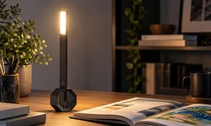Octagon One Portable Desk Light - Black