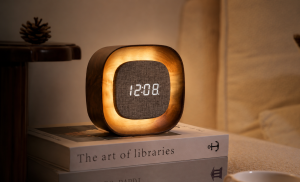 Lumos Clock - Square Walnut