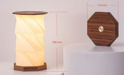 Twist Hexagon Lamp
